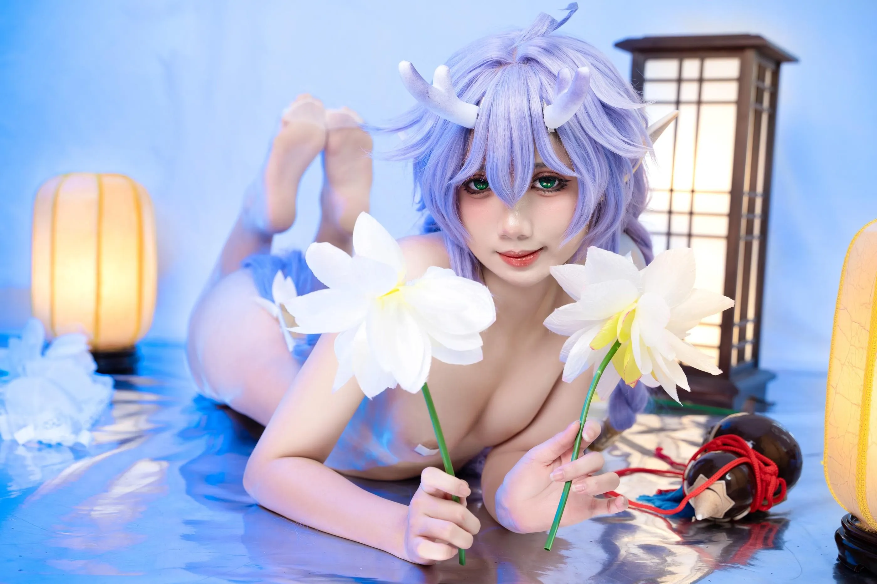 PoppaChan – NO.008 Honkai Star Rail Bailu [155P]插图5